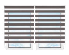 Рулонные шторы мини День Ночь верона 88 цена. Купить в «Мастерская Жалюзи»